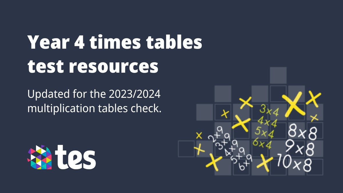 Are your pupils feeling prepared for the multiplication tables check? We gathered a selection of activities, worksheets and games to use with your Year 4 pupils to help them ace the test. Get them now 👇 bit.ly/3J7gnH3