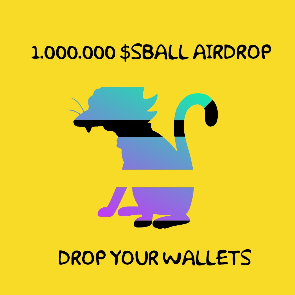 Solballxyz's tweet photo. STEP 1 : 💟 + 🔁 + Follow 🔔
STEP 2 : Drop your $SOL wallet

First 40 wallets 👀

Check your wallet address on https://t.co/5JsFrsTJMu if you are in 👀

#Solana #SolanaAirdrop #SolanaMemeCoins #SolanaMeme #SolanaCommunity #SolanaNFT #SolanaMemcoin https://t.co/VUGAGFo6LB