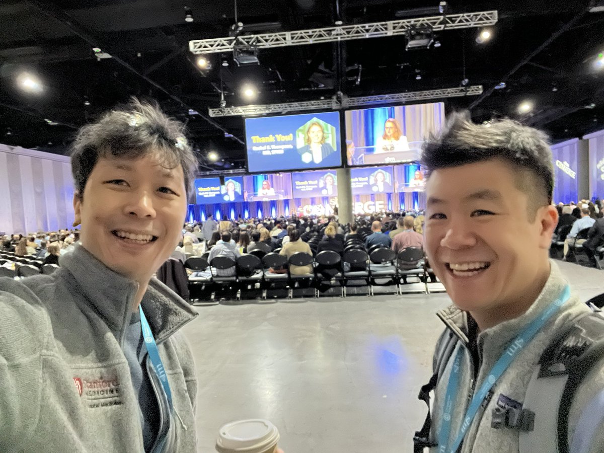 Catching up with the other Dr. Lew (not <a href="/elewMD/">edward lew</a> , but the smarter one (#justkidding!) at #SHMConverge24 ! <a href="/SocietyHospMed/">Society of Hospital Medicine</a> @SOMatSHCTV #HowWeHospitalist