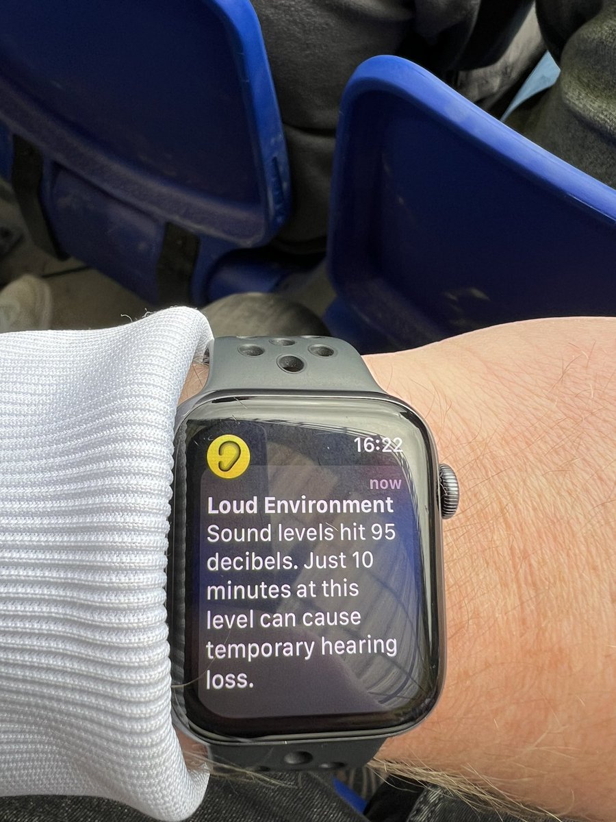 Atmospheres electric. The watch doesn’t lie 🌍🏐 💙 @CannockBlues @OSCBCFC #BCFC #KRO #FEA