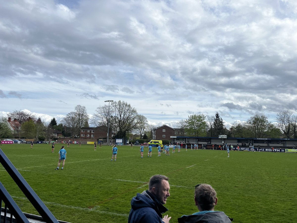 Double header at Heywood Road with Sale Sharks Centre of Excellence taking on Worcester Warriors C of E!

Great to see a Warriors side out on the pitch.

#WomensRugby