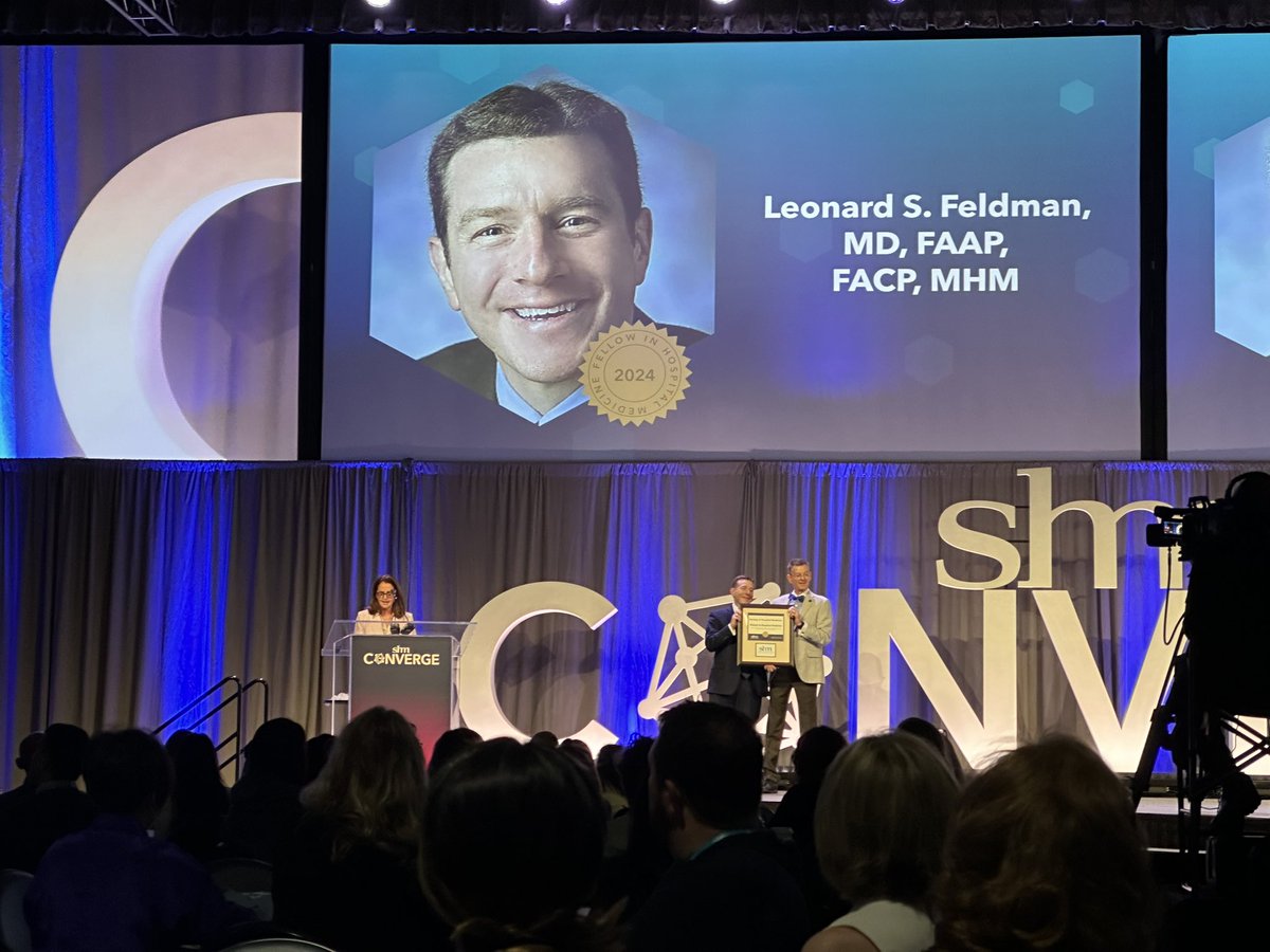 Big congrats to @DocLennyF on joining the Hospital Medicine Hall of Fame as a Master in Hospital Medicine! 🏥🌟 Your dedication, expertise, & countless lives touched make you a true legend in the field. Here's to your brilliance and impact! #ThingsWeDoForNoReason @SocietyHospMed