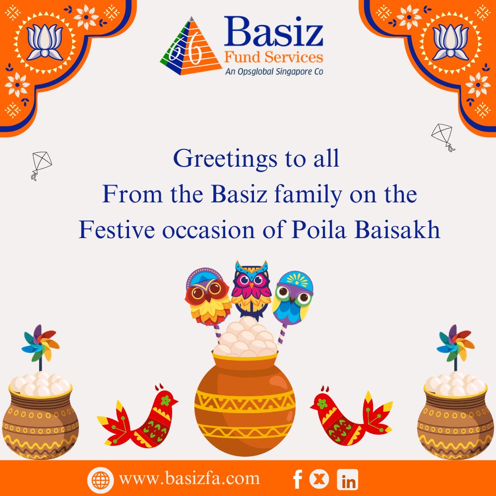 May the joyous occasion of Poila Baisakh bring you peace, joy and good health!   
#basizfa #BasizFundServices #poilabaisakh #newyear #festival #tripura #indianfestival #BasizFestive #FestivewithBasiz  #BasizCelebrates