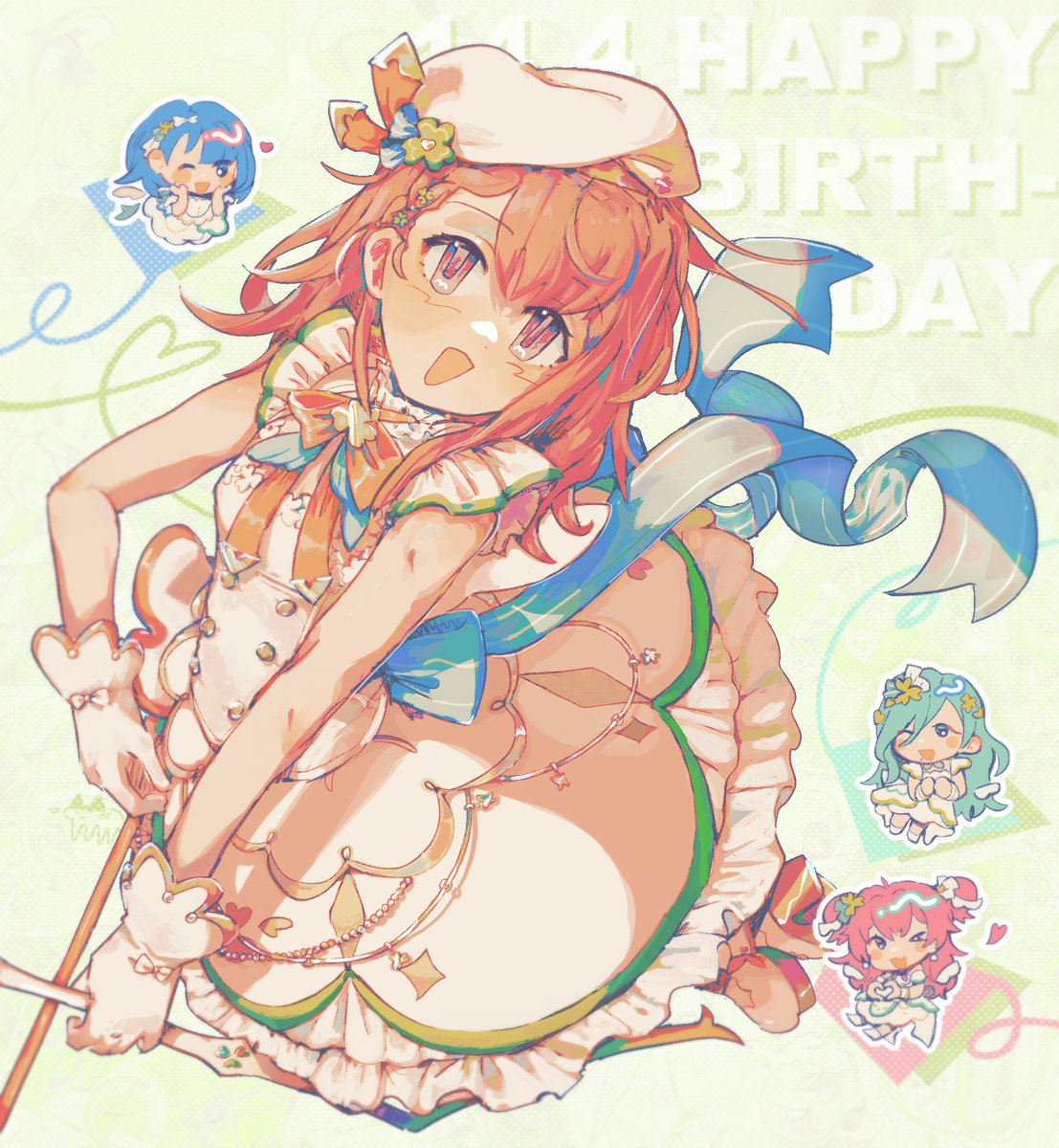 bowlcutcat's tweet photo. happy birthday minori #花里みのり誕生祭2024 #prsk_fa https://t.co/svTepZZUla