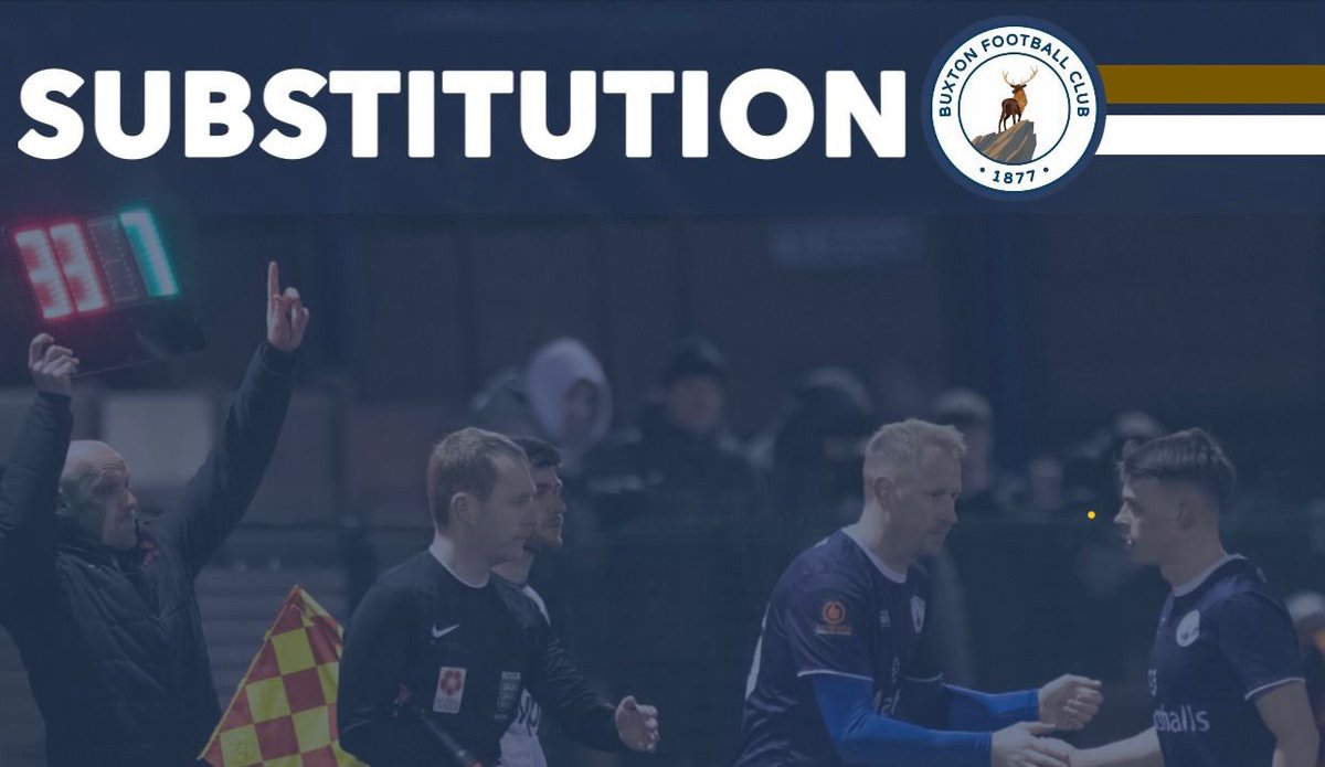 77 ’ | BUX 🦌 1-0 BIS 🟡 McKeown comes on for Mottley-Henry #UpTheBucks | #TeamBuxton |💥