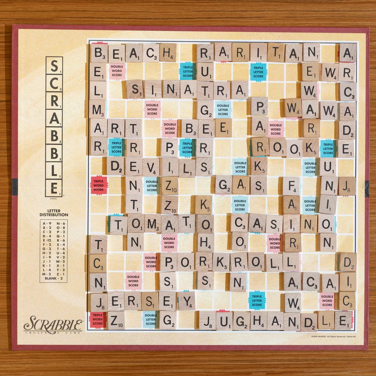 national Scrabble day: jersey edition