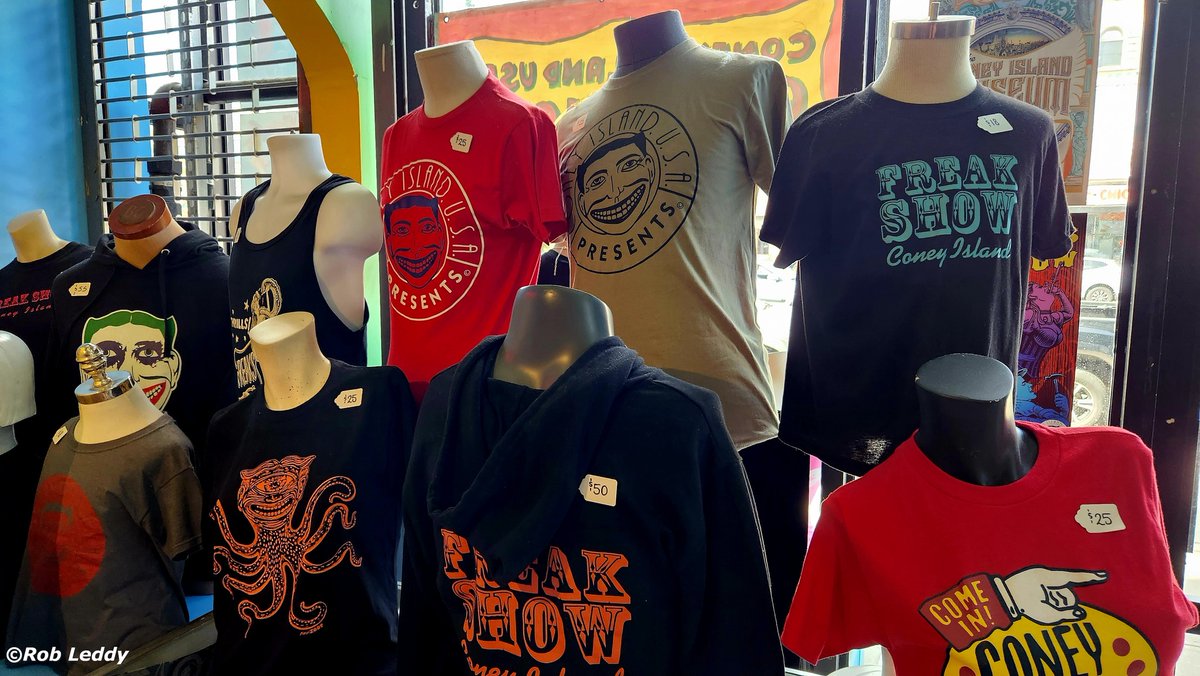 Happy Saturday! Stop in for some cold ones at our Freak Bar and purchase one of a kind Coney items at our Gift Shop! We're here from Noon-6pm! The Coney Island Museum is closed. 1208 Surf Avenue! coneyisland.com