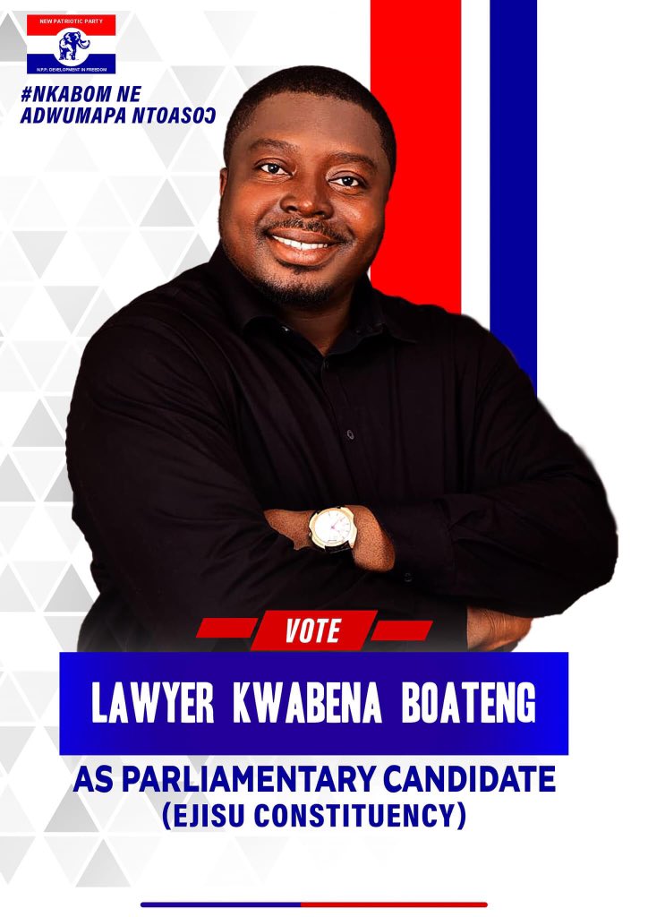 BREAKING NEWS‼️ 

Lawyer Kwabena Boateng has secured a resounding victory in the Ejisu Parliamentary Primaries, defeating Kwesi Nyantakyi, Abronye’s wife, and six others.