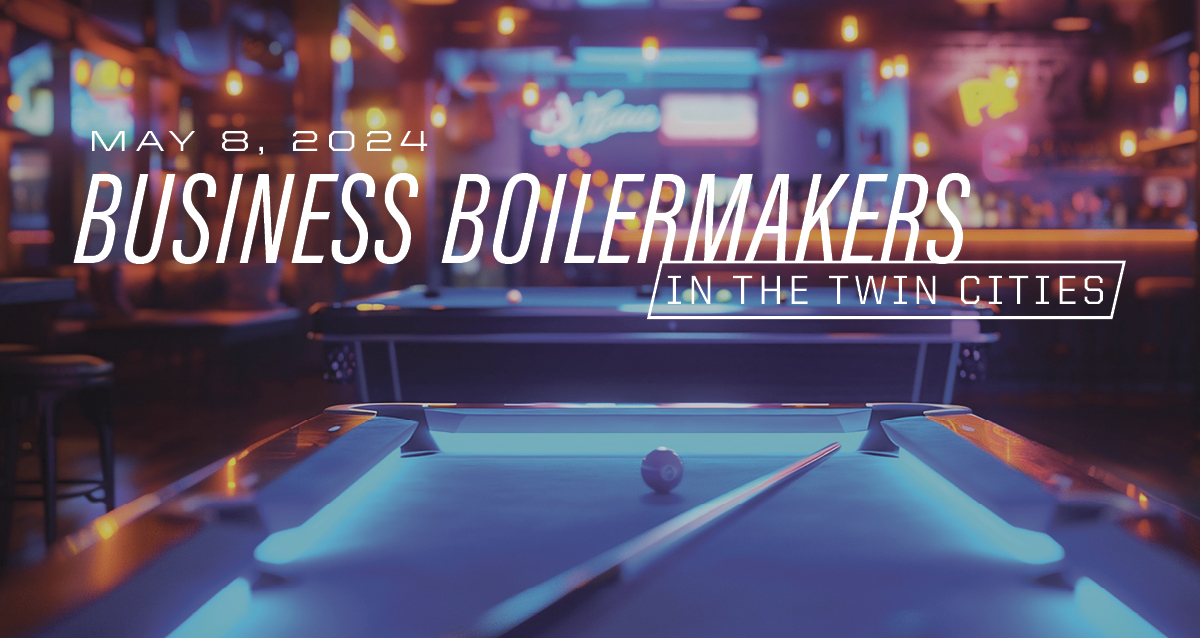 You're invited! #PurdueBusiness + the Twin Cities Purdue Alumni Club invite you to Punch Bowl Social for a laid-back evening of food, fun, and catching up with fellow alumni. Play some billiards, enjoy a buffet dinner, and drinks are on us. RSVP by 5/1: purdue.university/3PXIIDD