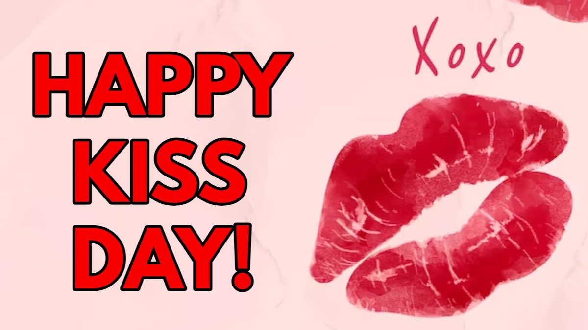 Happy international kissing day!