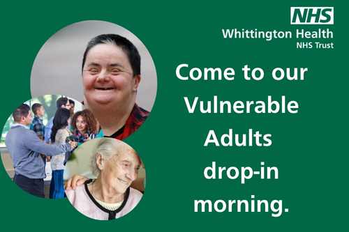 If you are someone who has a learning disability or dementia, or you are a person that cares for someone with a learning disability or dementia, you're invited to come and meet the staff at Whittington Hospital. More information 👉ow.ly/SmuQ50QYOTt