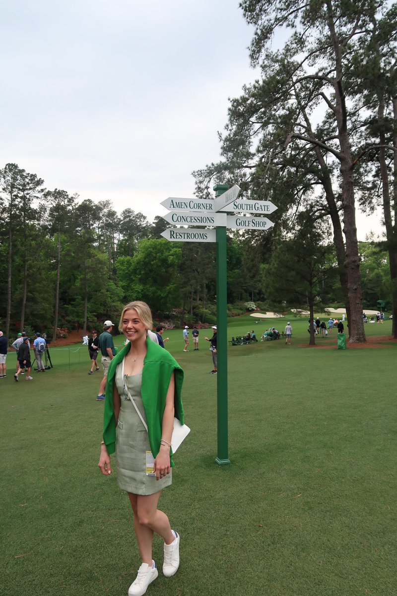 gabphillips's tweet photo. Watching and reliving one of my top “pinch me” moments! 

Some of my fav pics from Tuesday ⛳️🤍 https://t.co/HvCb0tR4bR