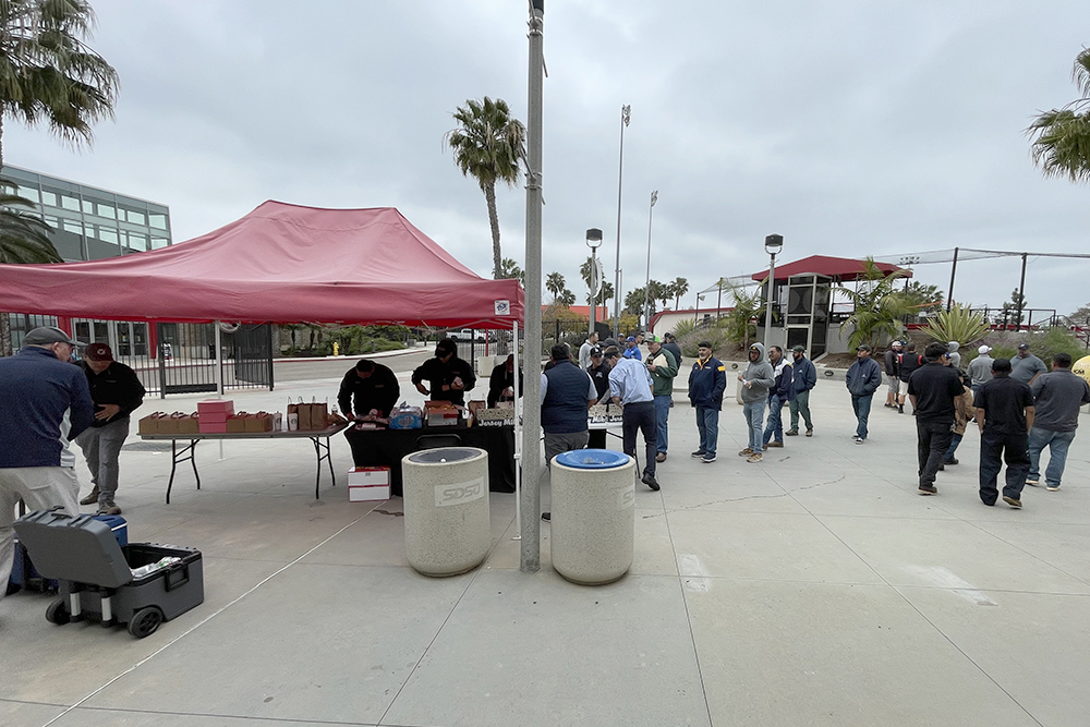 Our Chapter enjoyed a tour of the San Diego State athletic fields yesterday, led by Athletic Grounds Lead Cody Beltz. We got a first-hand look into their maintenance practices and got to see the challenges they face day-to-day. Thank you to Cody &amp; his staff for their hospitality!