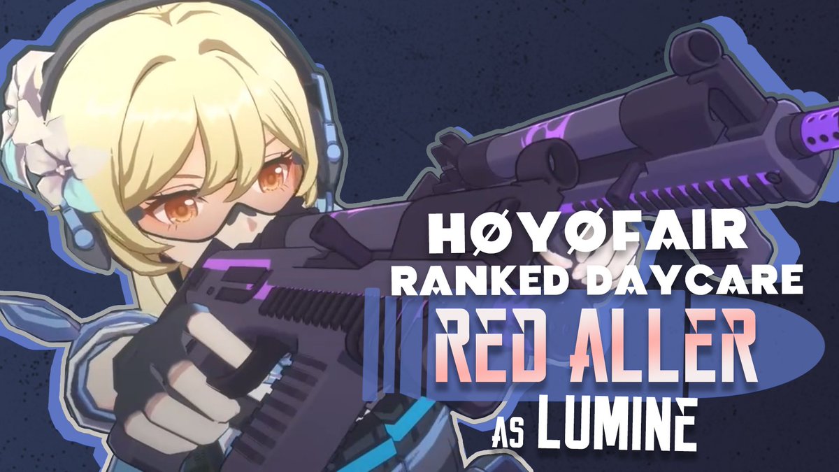 🌟 ROLE ANNOUNCEMENT 🔫 I’m back as Lumine for another #HoyoFair short and she’s cooler than ever for @No_Tables’s Ranked Daycare!! Thank you for being a wonderful director and for riding along with some of my acting/casting choices 🤣 #GenshinImpact #TeyvatFilmFestival