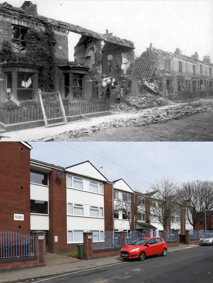 Bianca Street, Bootle, 1940 and 2024