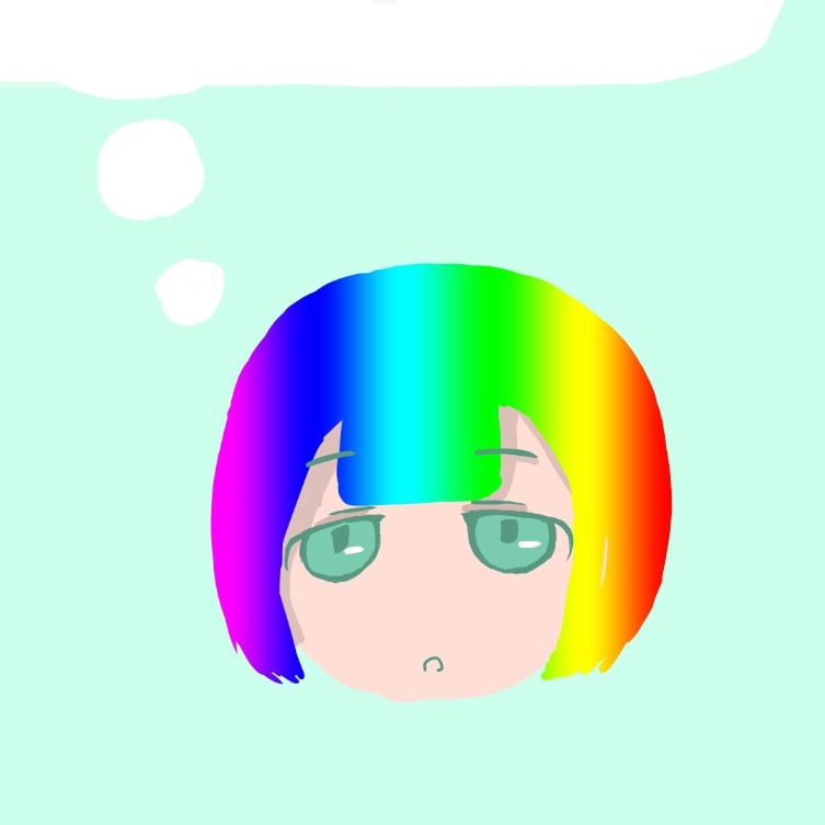 これはまちがってレインボーにしたやつ（おやすみなさい）
