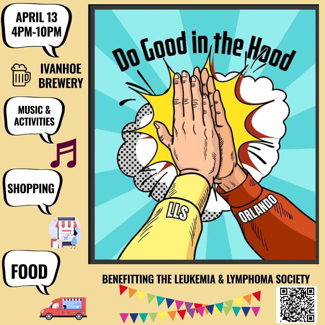 IvanhoeParkBrew's tweet photo. π Join us tonight at 4pm for Do Good in the Hood! π We've got it all β food trucks, shopping, music, and activities β all in support of the Leukemia and Lymphoma Society. Come on down and join the fun while making a difference! πποΈπΆ #DoGoodInTheHood #SupportLLS https://t.co/F4kVG78NW3