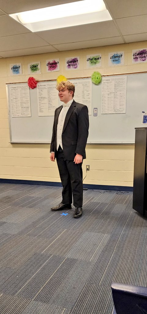Started off the day at KSHSAA Regional Contest hearing this wonderful soloist! Kids are going to crush it today!