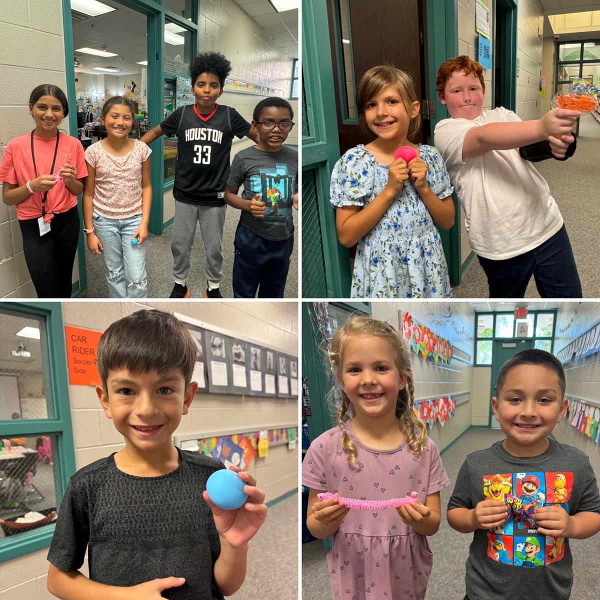 Super proud of our Silver Ticket Winners for the week! Here are some happy faces that got to select a prize of their choice! Keep up the awesome work 🐻s! @HumbleISD_MBE @HumbleISD_CBS #shinealight #senditon #mbeisfamily #WeAreTheLight #nextkidup #HumbleISDFamily @HumbleISD