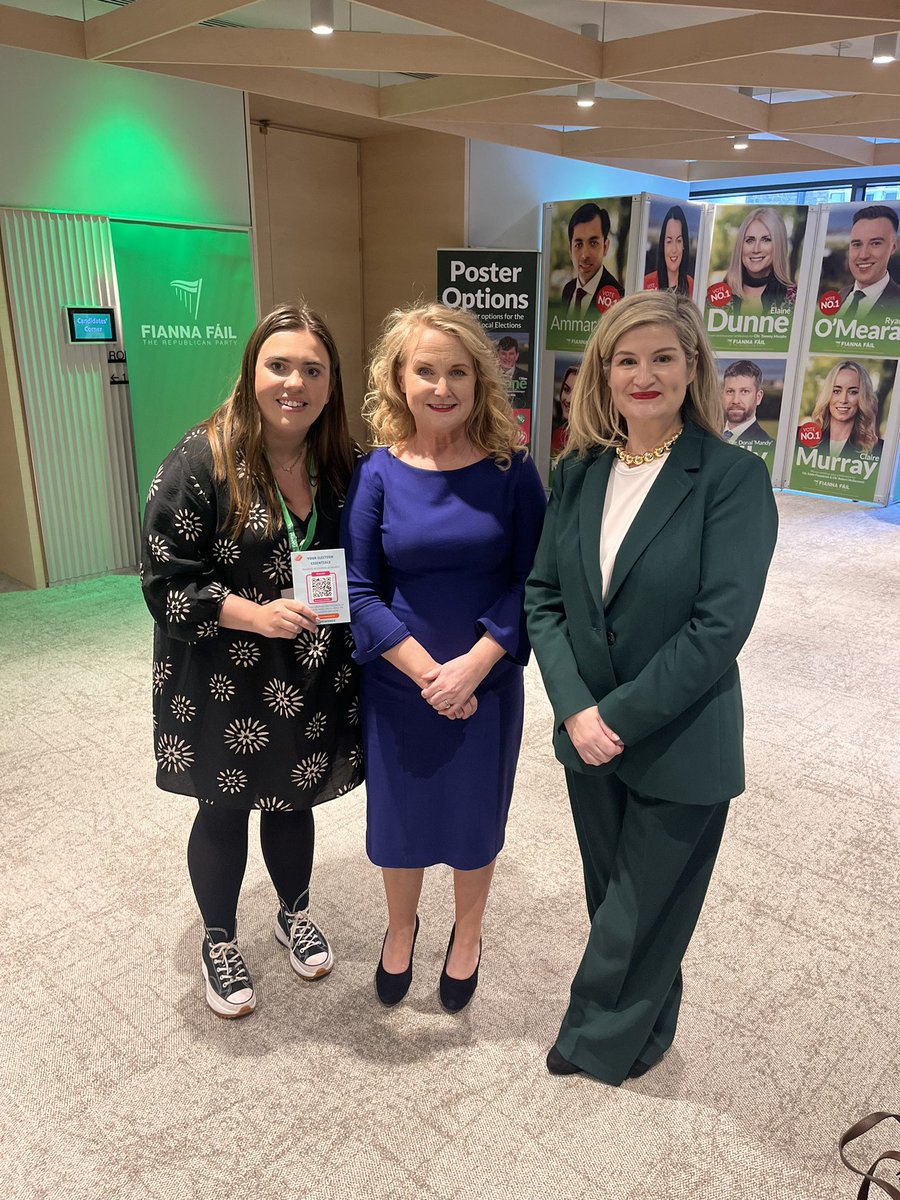 Great to be back at #FFArdFheis ahead of #LE24 🗳️

Lots of great women candidates that have worked with us and we are so excited to what the next few weeks bring! #MoreWomen