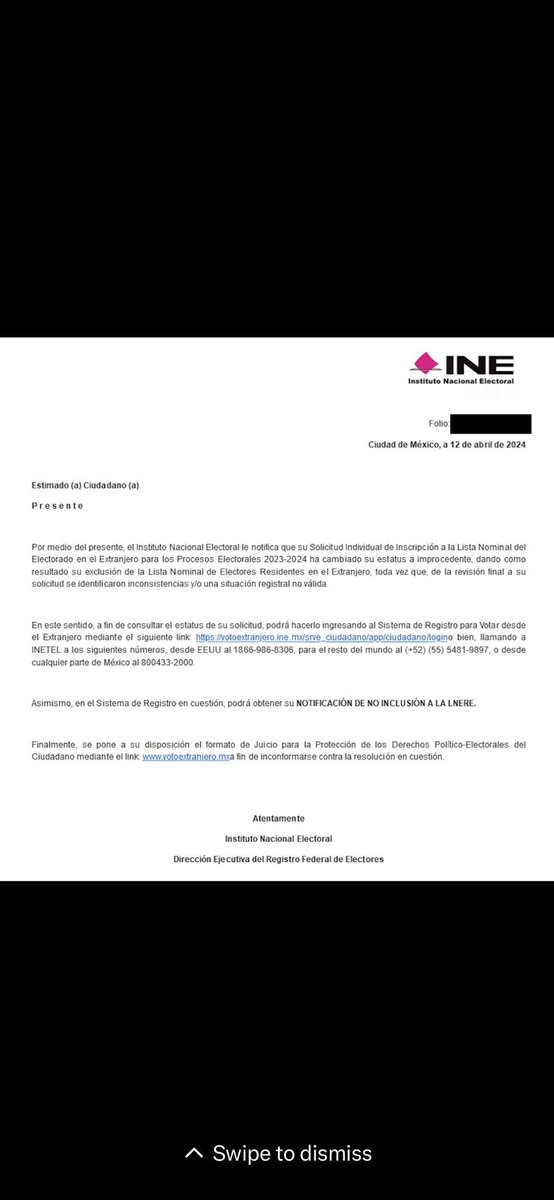 kapeal's tweet photo. Desde ahorita ya están manejando las cosas a su conveniencia.. xfa ayuden hacer mucho ruido para q NO nos quiten el derecho al voto!! 
Hicimos el registro en tiempo y forma #VotoExtrajeroNoSeToca @lopezdoriga @CarlosLoret @CiroGomezL @ClaudioXGG @brozoxmiswebs https://t.co/YJyJMoHtCw