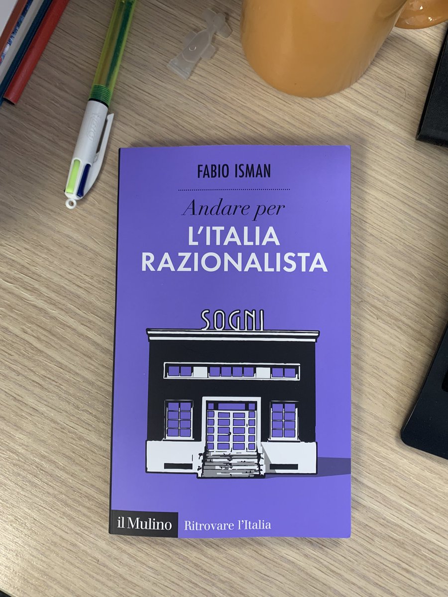 Forse il fascismo non ha fatto anche cose buone. Ma di certo sotto il fascismo hanno fatto tante cose belle @edizionimulino Da Como a Milano a Torino, Ivrea, Tresigallo, Forlì, Firenze, Roma, Cosenza, Taranto… una rivoluzione estetica nazionale #daleggere