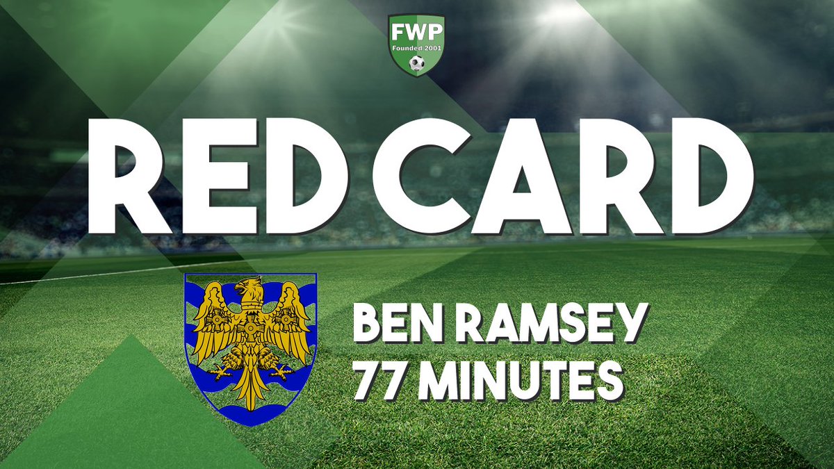 RED CARD: Ben Ramsey - Consett AFC (77') @PitchingIn_ fwp.co/bbJ5ay