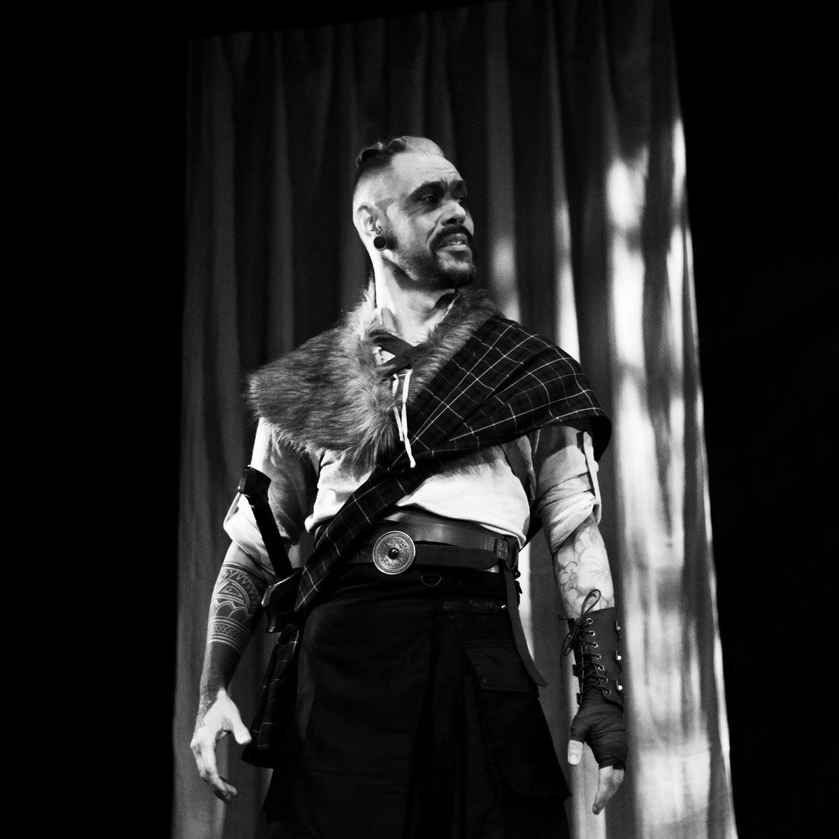 ACTingHUBUK's tweet photo. ๐ Introducing Stephen Santouris, a versatile talent portraying Ross and other ensemble roles! ๐ญ With a wealth of experience and boundless creativity, Stephen captivates hearts and minds with every character he embodies. Prepare to be amazed! #GroveMacbeth #StephenSantouris #TheatreMagic #Shakespeare @StephenMSantouris
๐ Norbury Theatre, Droitwich: April 12-13
๐ Cheltenham Playhouse: April 26-28
Macbeth | Grove Productions Lt
The Norbury Theatre | Droitwich Spa
Cheltenham Playhouse | Grove Productions - Macbeth (https://t.co/qLFetgrQQl)
8. **Alex Lake Promo Post (Instagram/Facebook/Twitter):**