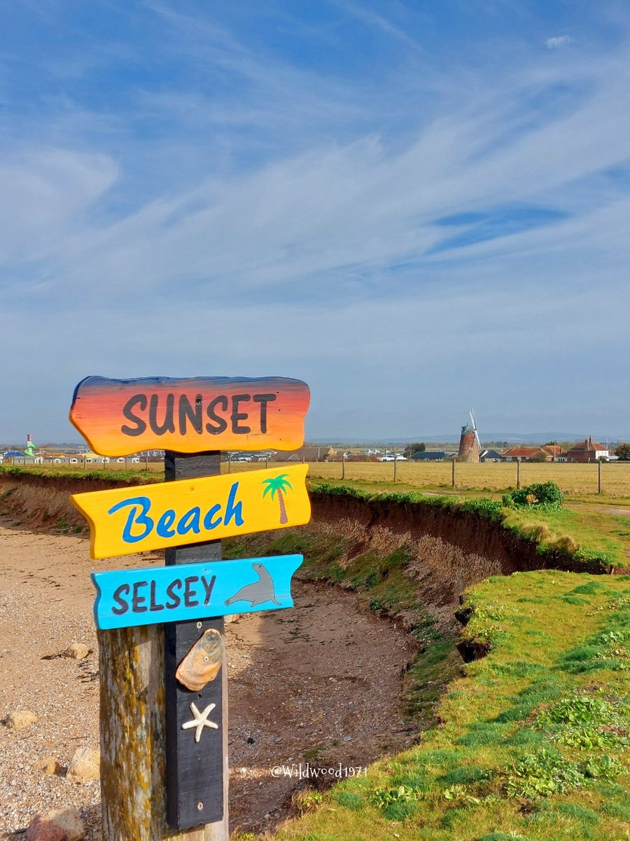 West beach with Medmerry Mill in the background @PONewsHub @VisitSelsey @greatsussexway @ExpWestSussex @VisitSEEngland @ThePhotoHour