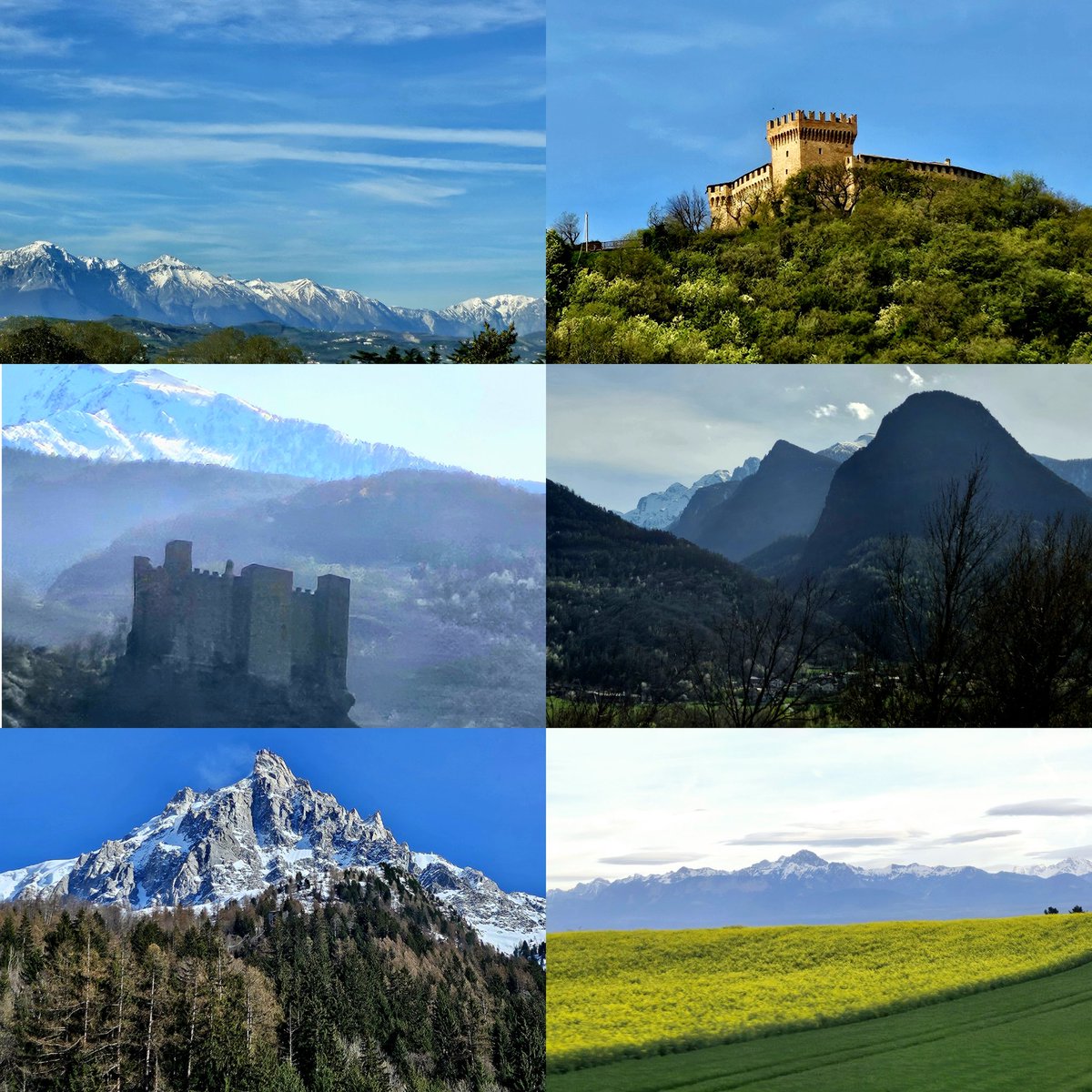Since everyone wants to share photos of their recent vacations these days, here are mine. 😜
#Italy #Abruzzo #MontBlanc #Switzerland #Alps