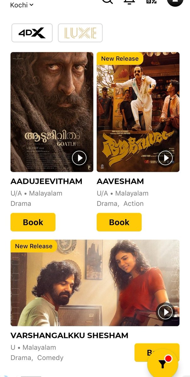 PVR Inox Budges and opens Bookings for Malayalam Movies all over India except Forum Kochi where the controversy originated at! Major win to Kerala Producers!