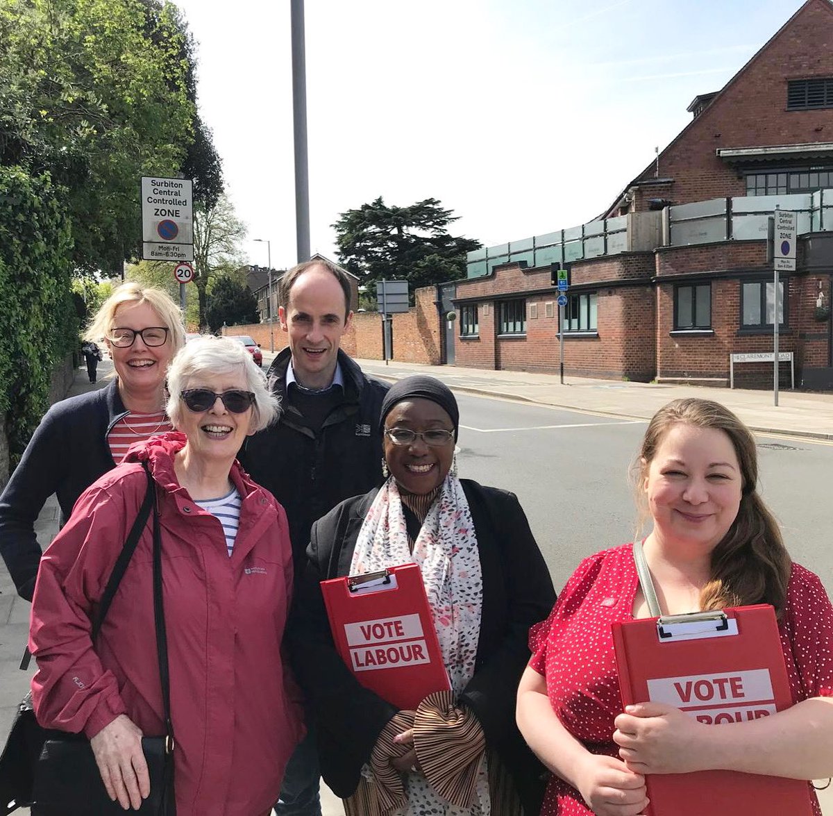 Kingston canvas for @SadiqKhan and our brilliant candidate for the South West @MarcelaBenede10. The Mayor is tackling the housing crisis, funding council home builds for Kingston, as well as providing over £140,000 in support for local young people. Labour delivers for London.