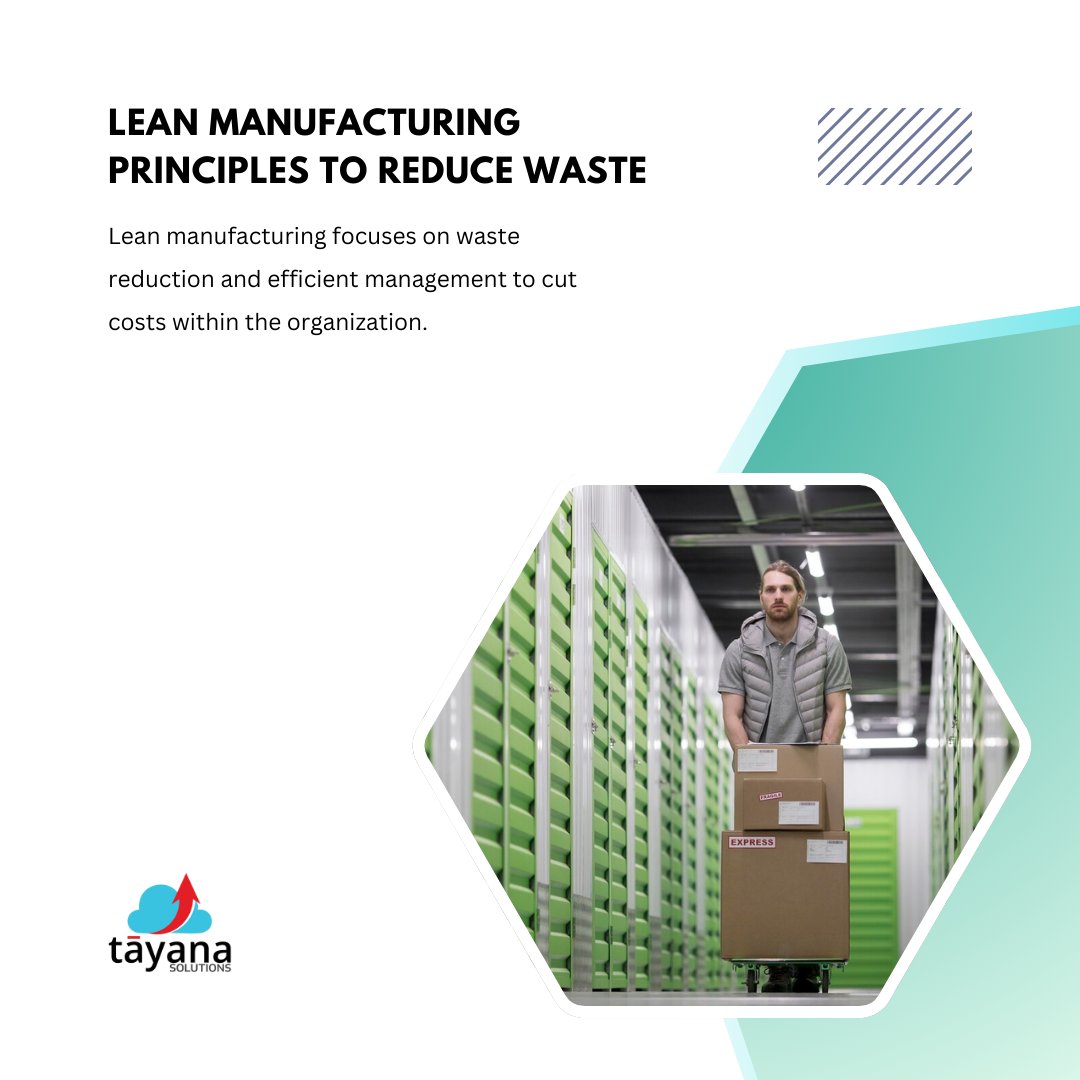 TayanaSolutions's tweet photo. #LeanManufacturing Principles to #ReduceWaste!

- Define #Value.
- Map the #ValueStream.
- Pursue #Perfection.
- Establish a #PullSystem &amp; Create Flow.

#Acumatica ERP helps manufacturers implement lean #manufacturing principles: https://t.co/Cs7HL25ZmW 

#ERP #principles #waste https://t.co/enxMOpqR5m