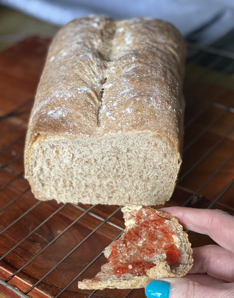Rammo22's tweet photo. I’m not so sure that i would get bored if i #retired 
Jam Butty anyone?

#baking #food #bread #50/50 #halfterm #backtoworksoon 🙃 https://t.co/Yjl5KTDZp3