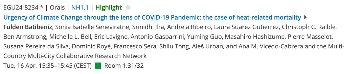 fuldenbatibeniz's tweet image. Attending EGU? Don't miss my presentation on the urgency of climate change, viewed through the lens of the COVID-19 pandemic. Catch it Tue, 15:35 in Room 1.31/32. @SISeneviratne @AnaVicedo9
#EGU24 #ClimateChange #COVID19