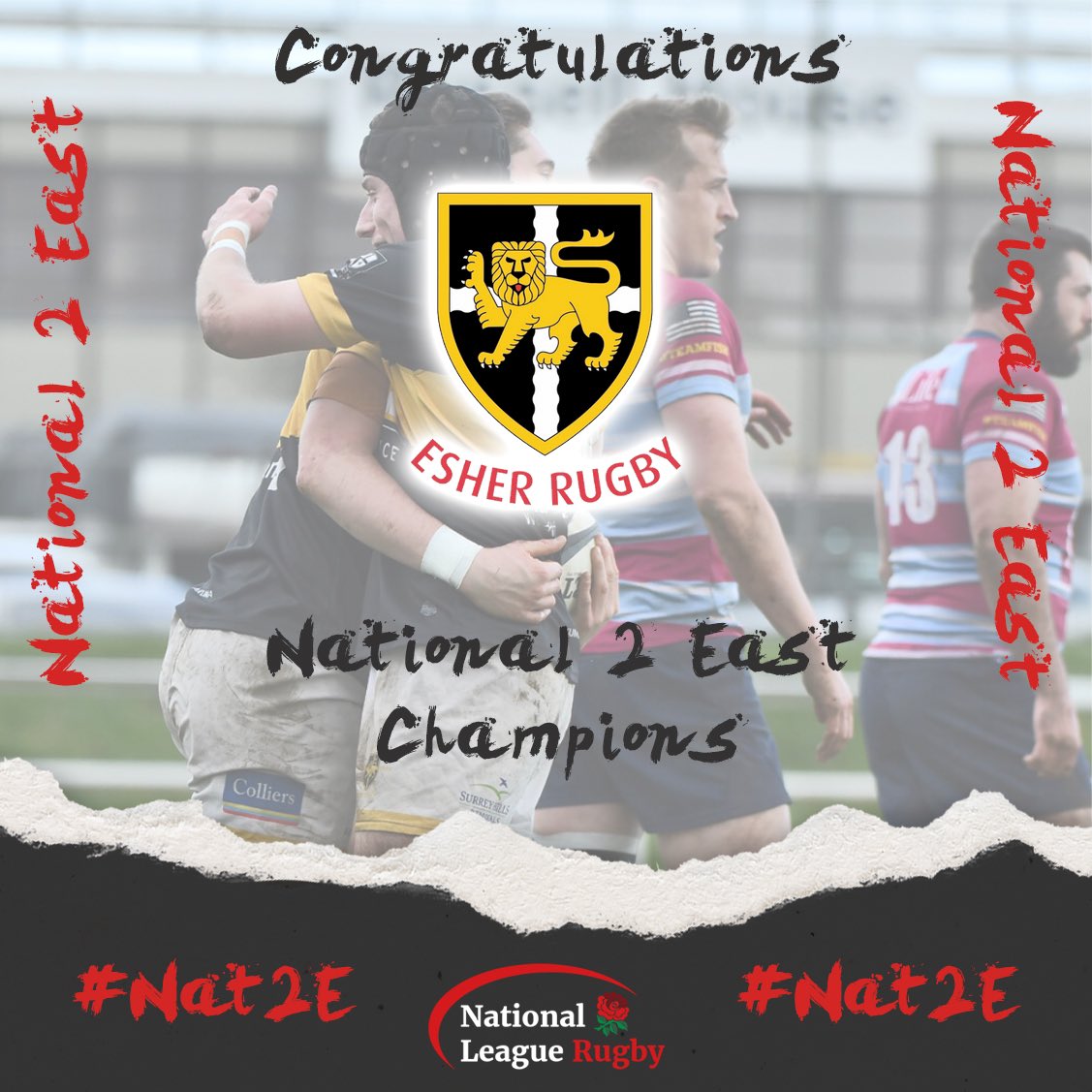 Natleague_rugby's tweet photo. And it’s an immediate return to #Nat1 for @esherrugby! 🏆 https://t.co/fLofepxire