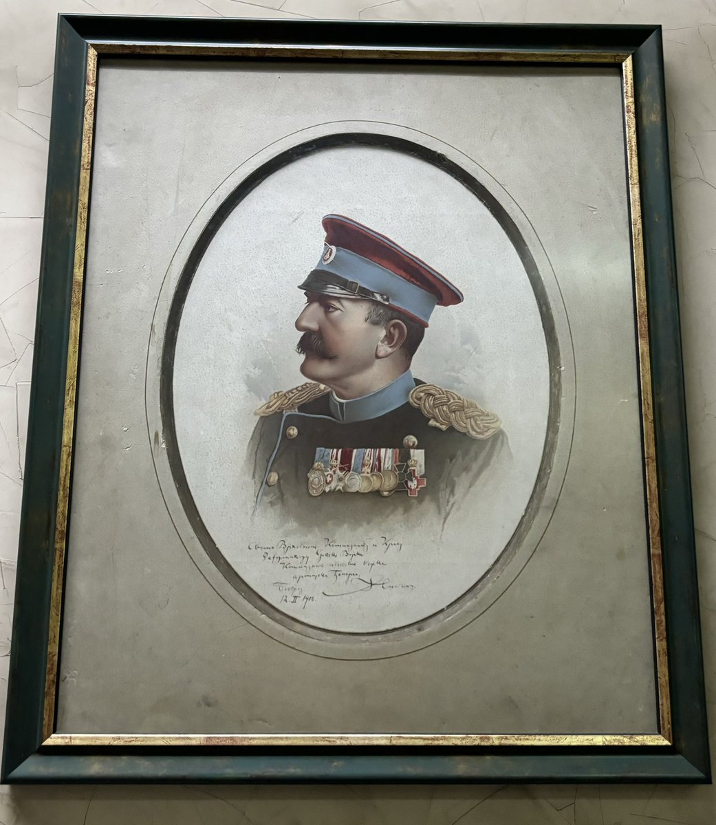 After a visit to the Belgrade Military Museum, we were struck by how alike @stephenfry and King Milan I Obrenović seem to be!