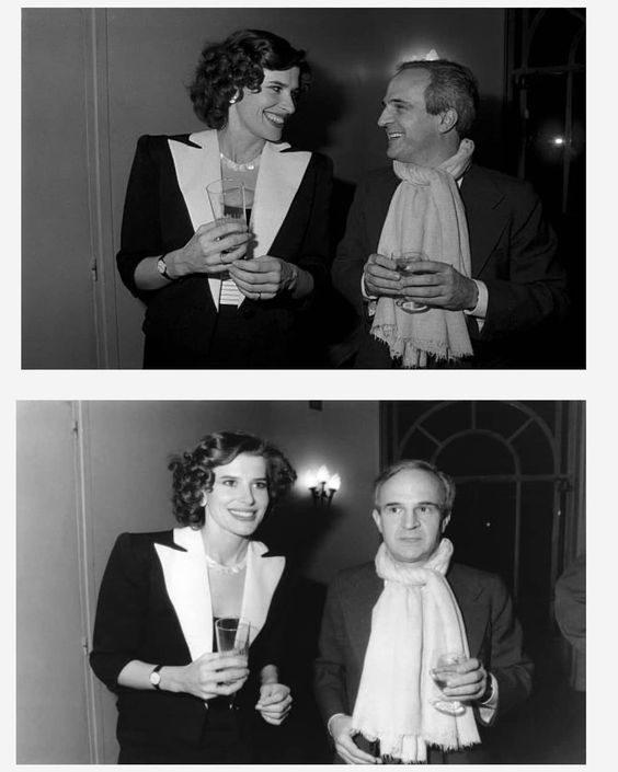 DIRECTOR-ACTOR PARTNERSHIPS: Fanny Ardant and Francois Truffaut. #cu