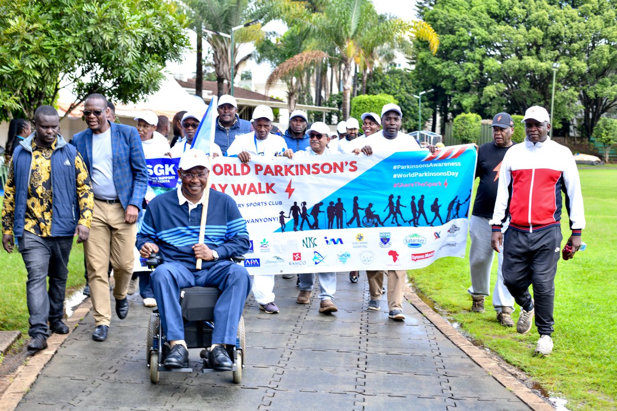 Honoured to join the World Parkinson's Day Walkathon today at Nairobi Jaffery Sports Club! Together we took important steps to raise awareness and support those living with Parkinson's disease. #ParkinsonsAwareness