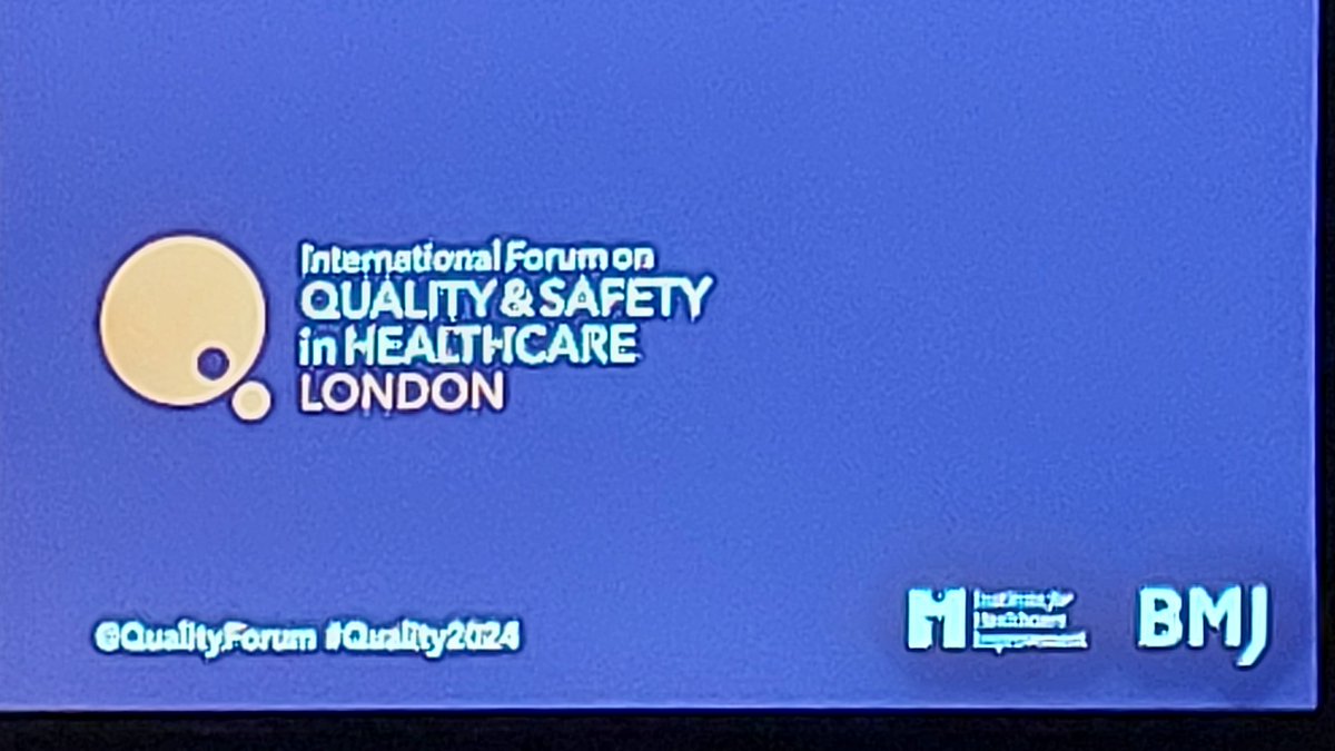 Great 2 days spent at the @qualityforum in London  #quality2024 lots of Inspiring Innovatating thoughts to bring back 
💭 Healthcare to HEALTH
🔑 Building Capacity
 Service users know the Solutions 
👉 'Develop with, Experience with, Reflect with'👈