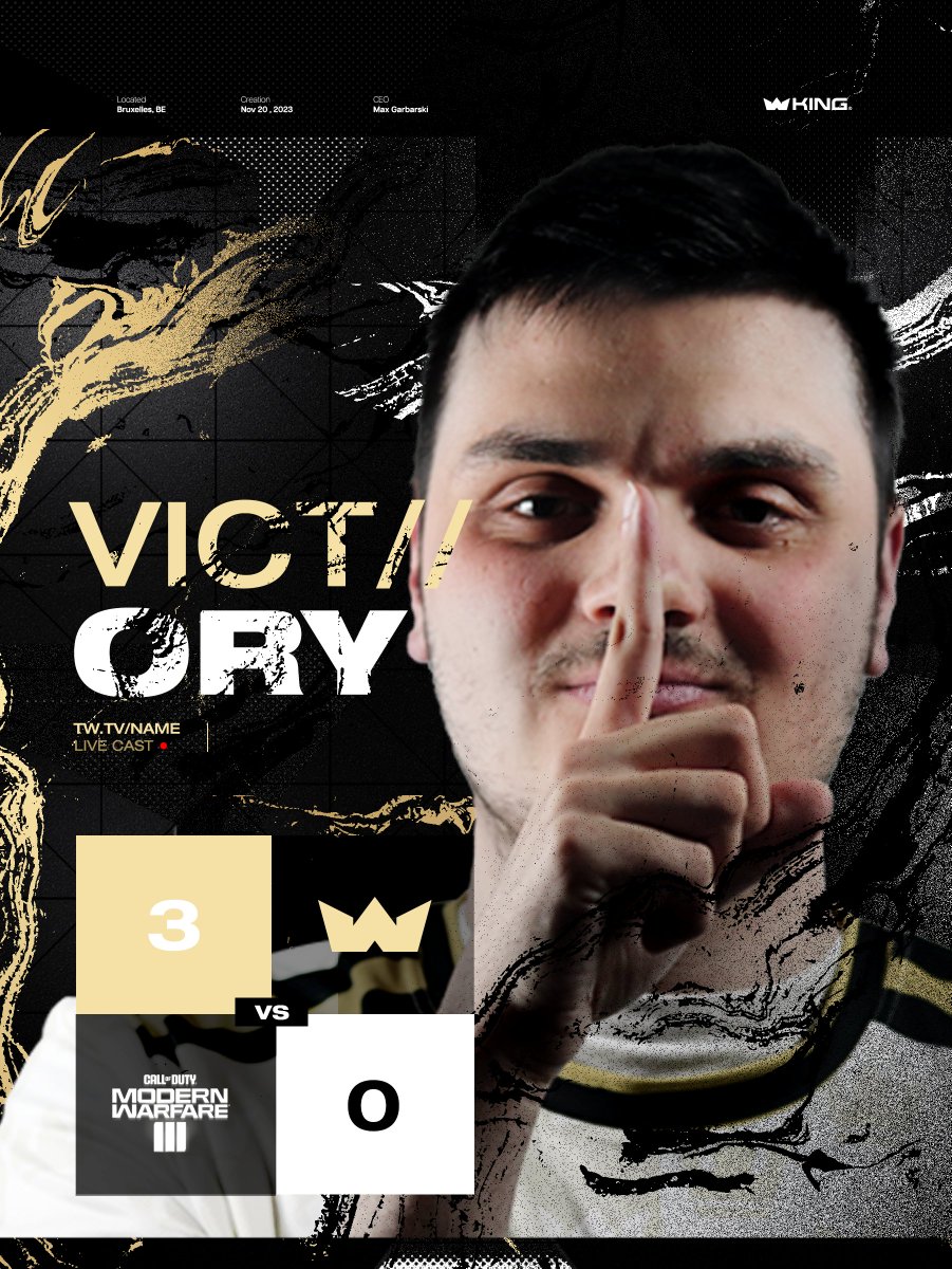 🏆ELITE QUALIFIER SEASON 2🏆

On remporte notre match de R1 
contre team IDGAF 3-0✅

Prochain match pour la qualif à l'élite on attend notre prochain adversaire😈

Toujours sur le live de <a href="/Aiden9_/">Antoine</a> 📢

#KINGWIN