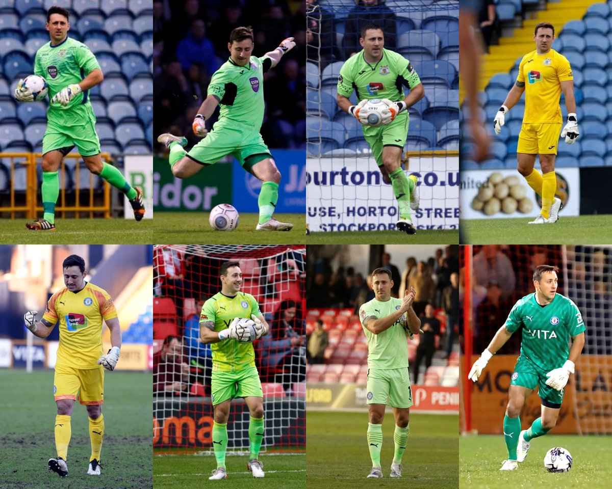 Today, the GOAT has become the ONLY 3-time promotion winning player in the 141-year history of @StockportCounty 🎩 Ladies and gentlemen, The one and only @hinchliffeben1 🐐 #stockportcounty