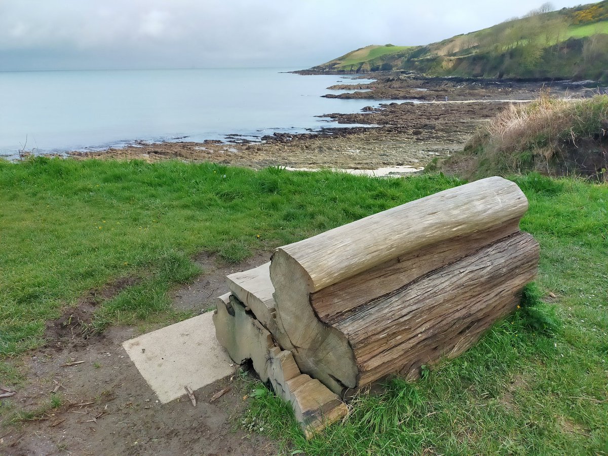 Take a seat #Breamcove 
#Rosemullionhead #Nansidwell
#Kernow #LoveCornwall
#Wellbeing