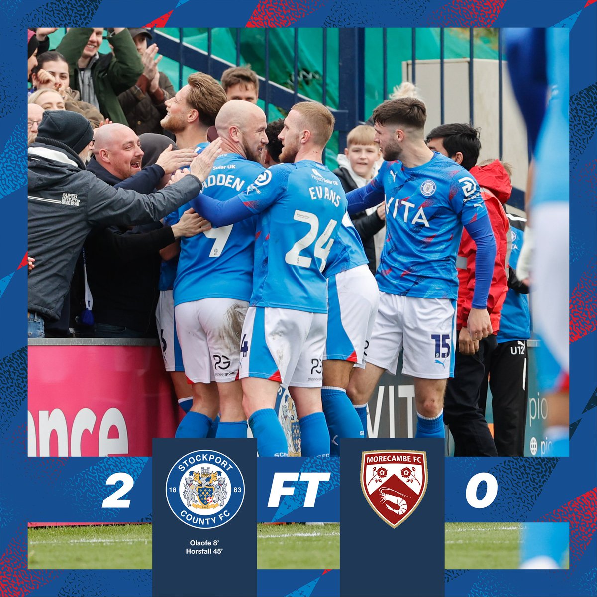 StockportCounty's tweet image. IT'S ALL OVER! COUNTY ARE PROMOTED!

#StockportCounty