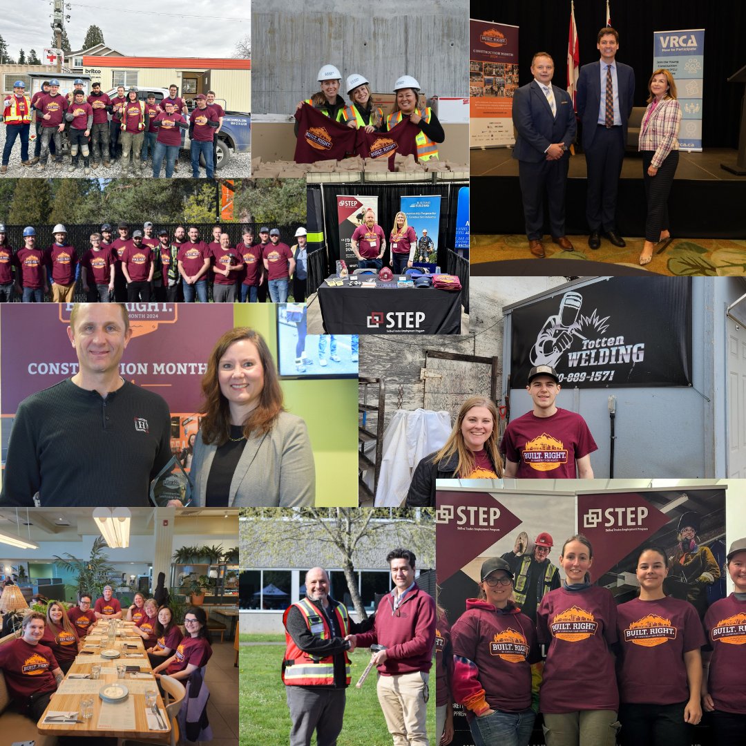 thisisBCCA's tweet photo. [ Construction Month 2024 ]
Week 2 of #BCConstructionMonth was full of excitement! 

Thank you to everyone who contributed to the celebrations of #ConstructionMonth2024!

Don't Miss Out on the updates! https://t.co/Vdxu4gtWUp

#BCConstruction #LunchBoxChallenge #BuiltRight https://t.co/TpCpR1GnOz