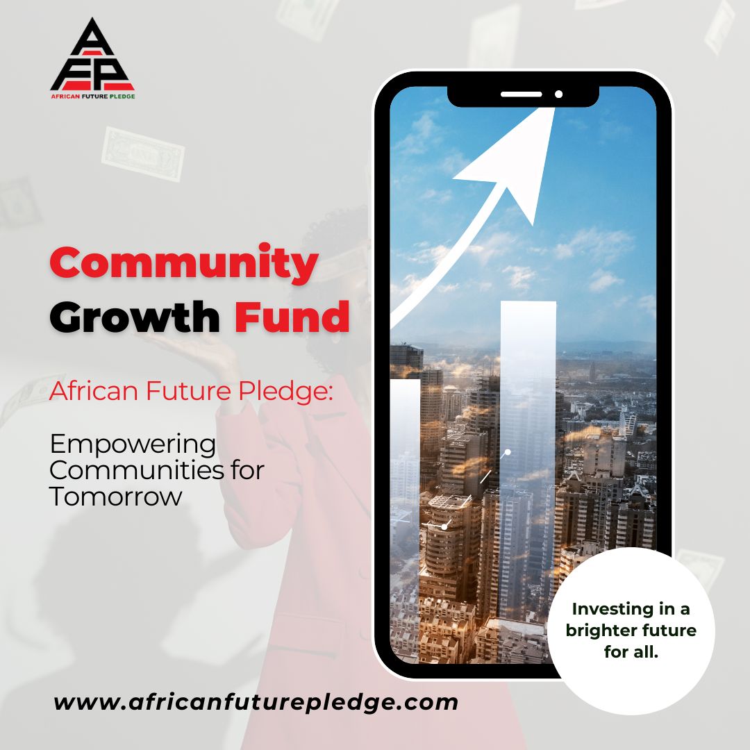 Investing in community growth is investing in our collective future. Take action today with the African Future Pledge and contribute to the empowerment of communities across Africa. 

AfricanFuturePledge.com
.
.
#AfricanFuturePledge #futuregenerations #Securetheafricanfuture