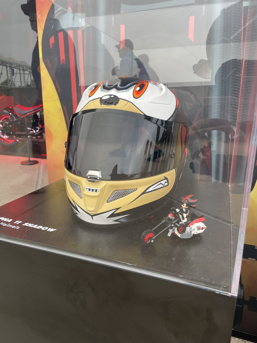 Looks like HJC Helmets are releasing another Sonic themed helmet as well, this time being Shadow instead of Sonic!

#SonicNews | #ShadowtheHedgehog | #SonicTheHedgehog | #MotoGP