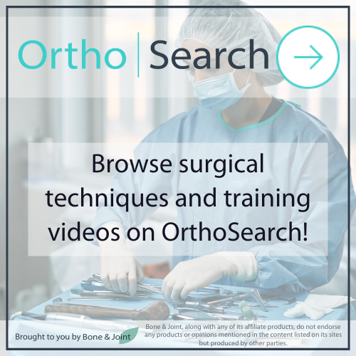 #OrthoSearch searches through an index of surgical techniques and training videos.

Find videos of a surgery you've never seen before, one you're familiar with using new techniques, or one performed by a specific surgeon for free!

#Orthopedics #Surgery 

ow.ly/3aT550Rbgpl