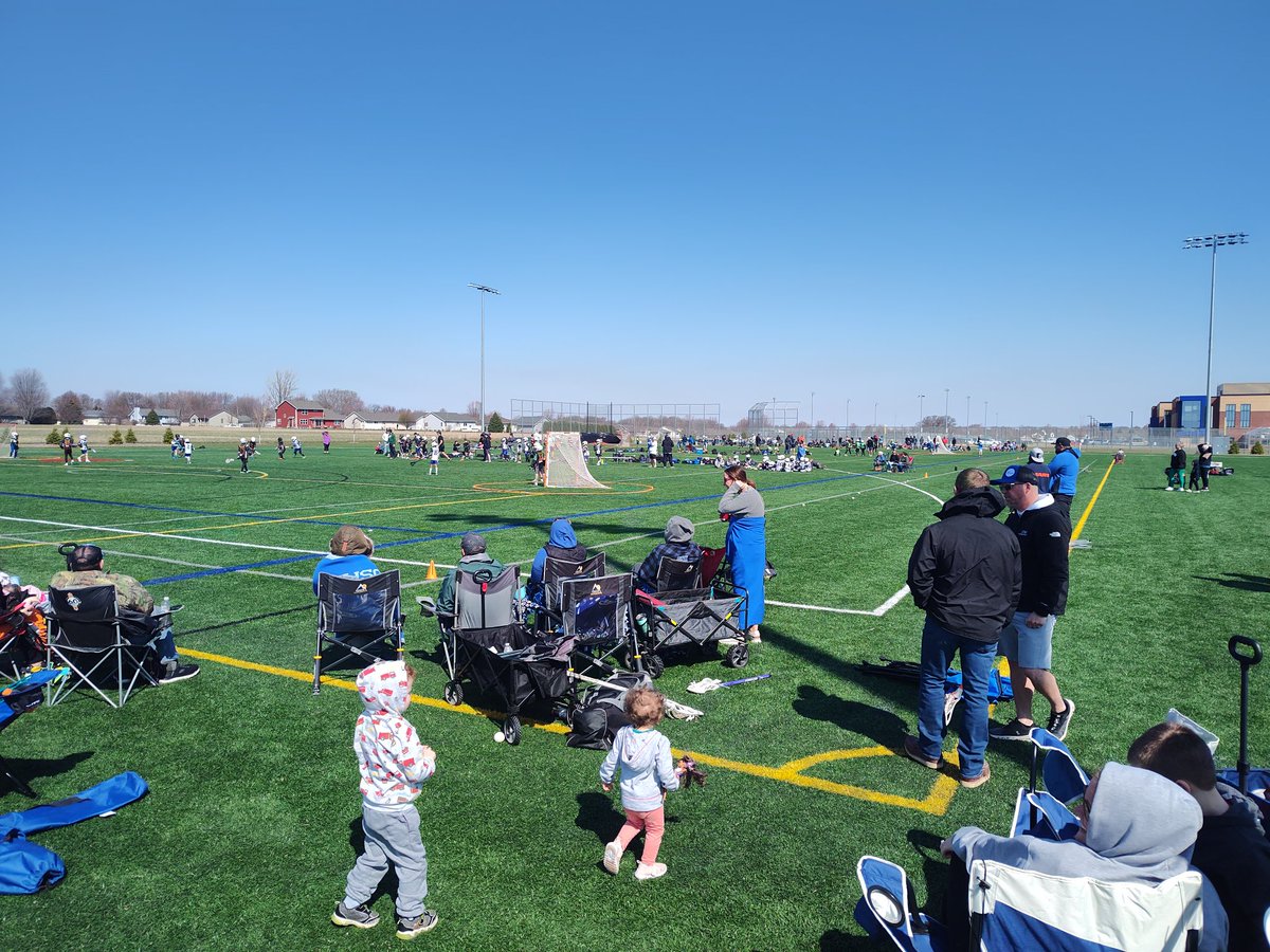 Great day for 10U lacrosse on Owatonna!