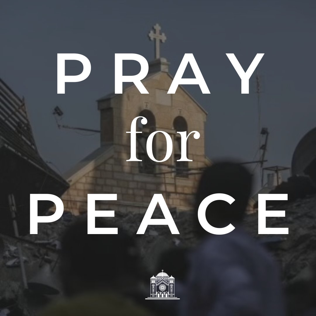 Let us join our Holy Father, Pope Francis, in his call to pray for peace and end of violence in the Holy Land. #prayfortheholyland #prayforpeace #prayforpalestine #prayforisrael